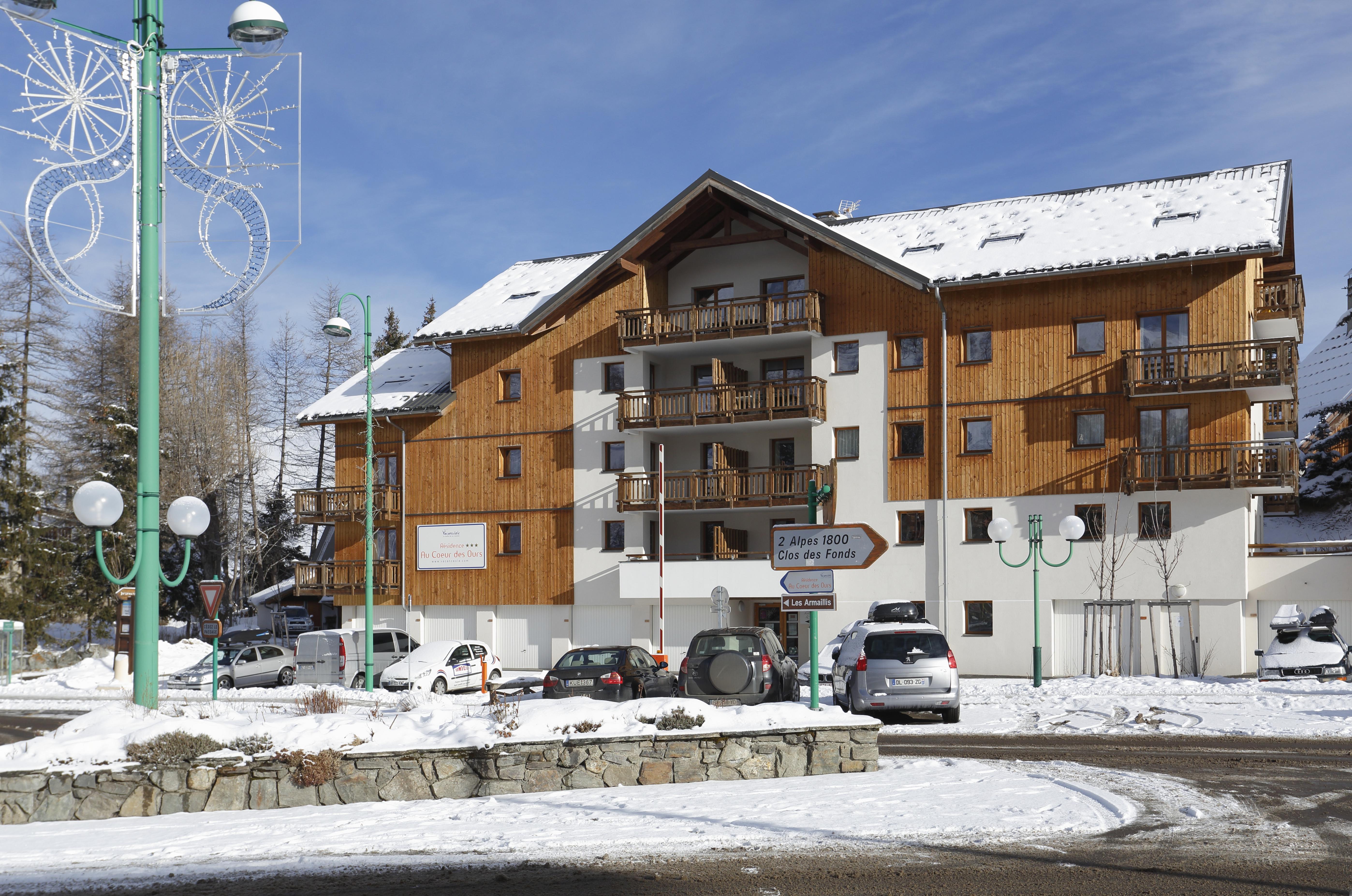 Vacanceole - Au Coeur Des Ours Les Deux Alpes Dış mekan fotoğraf